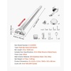 image:imageVEVOR Push Bar Panic Exit Device 31 Stainless Steel Commercial Panic Bar for Exit Doors Emergency Exit Door Hardware with Dual Locking Bolt and Sticker for 3146 Wood or Metal Door Silver41 x 602 x 26