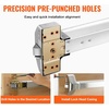 image:imageVEVOR Push Bar Panic Exit Device 31 Stainless Steel Commercial Panic Bar for Exit Doors Emergency Exit Door Hardware with Dual Locking Bolt and Sticker for 3146 Wood or Metal Door Silver319 x 6 x 26