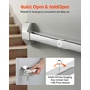 image:imageVEVOR Push Bar Panic Exit Device 31 Stainless Steel Commercial Panic Bar for Exit Doors Emergency Exit Door Hardware with Dual Locking Bolt and Sticker for 3146 Wood or Metal Door Silver41 x 602 x 26