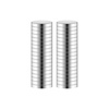 image:imageVEVOR Rare Earth Magnets 100 Pcs Strong Round Small Neodymium Magnets Disc with Transparent Storage Box for Whiteboard Refrigerator Cabinet Dry Erase Board Home Kitchen Office School