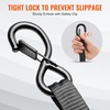 image:imageVEVOR Ratchet Tie Down Straps 4PK 2200 lb Break Strength 1 x 15 Heavy Duty Ratchet Tie Down Strap Set with Padded Handles Coated S Hook Soft Loop for Moving Appliances Motorcycle ATV Truck