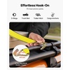 image:imageVEVOR Ratchet Tie Down Straps 4Pack 10000 lb Break Strength Heavy Duty Double J Hooks 2 x 27 with Padded Handles  Ideal for Moving Securing Cargo Appliances Lawn Equipment and More2 x 27