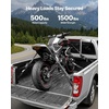 image:imageVEVOR Retractable Ratchet Straps 1 in x 6 ft Tie Down Straps with S Hooks 1200 lbs Break Strength 4 Soft Loops Tie Down Ratcheting for Moving Trailers Motorcycles Kayaks Car Roof 4 Pack1 x 6