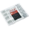 image:imageVEVOR Self Drilling Drywall Anchors 100 PCS Dry Wall Anchors and Screws Drywall Anchors Kit with Screws No Drill Hole Required Nylon Plastic Wall Anchors and Heavy Duty Metal Screws for Drywall