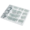 image:imageVEVOR Self Drilling Drywall Anchors 100 PCS Dry Wall Anchors and Screws Drywall Anchors Kit with Screws No Drill Hole Required Nylon Plastic Wall Anchors and Heavy Duty Metal Screws for Drywall