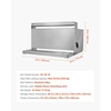 image:imageVEVOR SemiTruck Step Tool Box 31 x 30 x 19 Heavy Duty Aluminum Diamond Plate Toolbox Waterproof Cab Entry Step Storage Box with ShockAbsorbing Latch for Flatbed Crane and Semi Trucks