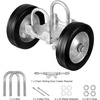 image:imageVEVOR Sliding Gate Kit 6 Rolling Gate Hardware Kit Universal Adjustable Sliding Gate Rollers Track Wheels Heavy Duty Sliding Gate Guide Roller for Sliding Gates and Rolling Door600lbs LoadBlack