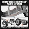 image:imageVEVOR Sliding Gate Kit 6 Rolling Gate Hardware Kit Universal Sliding Gate Rollers Track Wheels Heavy Duty Sliding Gate Guide Roller for Sliding Gates and Rolling Door600 lbs Max LoadBlackRoller NonAdjustable