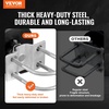 image:imageVEVOR Sliding Gate Kit Rolling Gate Hardware Kit wUShaped Wheel Groove for Cantilever Sliding Gates and Rolling Door Sliding Gate Rollers 4 Track Wheels wCover Heavy Duty Sliding RollerBlackUshaped