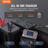 image:imageVEVOR Smart Battery Charger 25A 6V 12V 24V Ternary Lithium LiFePO4 LeadAcid GelAGM Battery Charger with 34Inch LCD Display Trickle Charging Maintainer Desulfator for Car Boat Motorcycle79 x 45 x 212 in