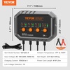 image:imageVEVOR Smart Battery Charger 25A 6V 12V 24V Ternary Lithium LiFePO4 LeadAcid GelAGM Battery Charger with 34Inch LCD Display Trickle Charging Maintainer Desulfator for Car Boat Motorcycle2A4
