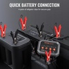 image:imageVEVOR Smart Battery Charger 25A 6V 12V 24V Ternary Lithium LiFePO4 LeadAcid GelAGM Battery Charger with 34Inch LCD Display Trickle Charging Maintainer Desulfator for Car Boat Motorcycle2A4