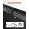 image:imageVEVOR Soft RollUp Truck Bed Tonneau Cover Compatible with 20172026 Honda Ridgeline Fits 5 ft 5 ft 4 in64 in Bed TripleLayer HeavyDuty PVC Tonneau Cover with Three Aluminum Alloy Support Bars