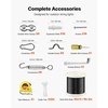image:imageVEVOR String Light Hanging Kit 165 ft 304 7 x 7 332 Inch Stainless Steel Wire Cable 450 lbs Breaking Strength Steel Cable for Deck Railing System Garden Trellis String Lights165ft