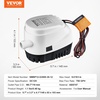 image:imageVEVOR Submersible Pump 750GPH 12V Electric with Float Switch 07 Outlet Marine Bilge Pump for Boats Ponds Pools BasementsSubmersible Bilge Pump