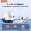 image:imageVEVOR Submersible Pump 750GPH 12V Electric with Float Switch 07 Outlet Marine Bilge Pump for Boats Ponds Pools BasementsSubmersible Bilge Pump