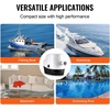 image:imageVEVOR Submersible Pump 750GPH 12V Electric with Float Switch 07 Outlet Marine Bilge Pump for Boats Ponds Pools BasementsSubmersible Bilge Pump