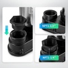 image:imageVEVOR Submersible Sewage Pump 13 HP 3000 GPH Cast Iron SewageEffluent Pump with Automatic Float Switch 15Inch NPT Discharge 120V 25 ft Lift for Basement Septic Tank Residential Sump BasinBlack  Silver
