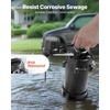 image:imageVEVOR Submersible Sewage Pump 13 HP 3000 GPH Cast Iron SewageEffluent Pump with Automatic Float Switch 15Inch NPT Discharge 120V 25 ft Lift for Basement Septic Tank Residential Sump Basin15 Npt Discharge