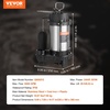 image:imageVEVOR Submersible Sump Pump 075HP 5000GPH 28 FT Lift Cast Iron Sewage Water Pump with 10 ft Power Cord and Automatic Float Switch Stainless Steel for Clean Flooded Basement Yard Farm Sewer