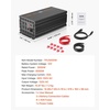 image:imageVEVOR Sump Pump Battery Backup System 1500W Auto Switches to Battery Inverter for Continuous Sump Pump Operation Pure Sine Wave LCD Display for Basement Protection Emergency and Power Outage3000W
