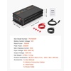 image:imageVEVOR Sump Pump Battery Backup System 1500W Auto Switches to Battery Inverter for Continuous Sump Pump Operation Pure Sine Wave LCD Display for Basement Protection Emergency and Power Outage1500W