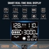 image:imageVEVOR Sump Pump Battery Backup System 1500W Auto Switches to Battery Inverter for Continuous Sump Pump Operation Pure Sine Wave LCD Display for Basement Protection Emergency and Power Outage2500W
