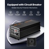 image:imageVEVOR Sump Pump Battery Backup System 1500W Auto Switches to Battery Inverter for Continuous Sump Pump Operation Pure Sine Wave LCD Display for Basement Protection Emergency and Power Outage3000W