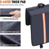 image:imageVEVOR Tailgate Bike Pad 53 Truck Tailgate Pad Carry 5 Mountain Bikes Tailgate Protection Pad with Reflective Strips and Tool Pockets Tailgate Pad with Camera Opening for MidSize Pickup Trucks