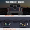 image:imageVEVOR Tailgate Bike Pad 53 Truck Tailgate Pad Carry 5 Mountain Bikes Upgraded Grooves Tailgate Protection Pad with Reflective Strips and Tool Pockets with Camera Opening for MidSize Pickup Trucks