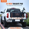 image:imageVEVOR Tailgate Bike Pad 53 Truck Tailgate Pad Carry 5 Mountain Bikes Upgraded Grooves Tailgate Protection Pad with Reflective Strips and Tool Pockets with Camera Opening for MidSize Pickup Trucks