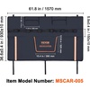 image:imageVEVOR Tailgate Bike Pad 62 Truck Tailgate Pad Carry 6 Mountain Bikes Tailgate Protection Pad with Reflective Strips and Tool Pockets Tailgate Pad with Rear Camera Opening for Pickup Trucks