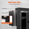 image:imageVEVOR Through The Door Key Drop Box Heavy Duty Steel Through The Door Mailbox with 12 Combination Lock Mail Drop Box BlackBlack
