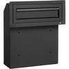 image:imageVEVOR Through The Door Key Drop Box Heavy Duty Steel Through The Door Mailbox with 12 Combination Lock Mail Drop Box BlackBlack