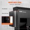 image:imageVEVOR Through The Door Key Drop Box Heavy Duty Steel Through The Door Mailbox with 18 12 Key Lock 12x6x16 Mail Drop Box Black