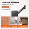 image:imageVEVOR Through The Wall Drop Box Deposit Safe 13x7x17 Rainproof Heavy Duty Steel Mailbox with Combination Lock for Wall Thickness 2879 Home Office Locking Wall Mount Mail Drop Box Black