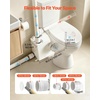 image:imageVEVOR Utility Sink Pump 350W 7200Lh Flow 262 ft  8 m Head Drain Pump Waste Water Disposal Machine with 3 Inlets Portable amp Powerful Performance for Basement Kitchen Sink Shower Gray Water800W  PCB Smart Control