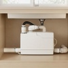 image:imageVEVOR Utility Sink Pump 350W 7200Lh Flow 262 ft  8 m Head Drain Pump Waste Water Disposal Machine with 3 Inlets Portable amp Powerful Performance for Basement Kitchen Sink Shower Gray Water800W Utility Sink Pump