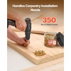 image:imageVEVOR Wood Screws 350 PCS 10 x 3Inch AntiRust Coated Exterior Deck Screw TorxT25 Star Drive Metal RustResistant Outdoor Decking Screws with 2 Screw Connectors for Decking Fencing Framing8 x 2