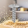 image:imageVVEOR Screws 8 x 34 inch Length Self Drilling Drywall to Wood Screw All Purpose HighHardness Stainless Steel Wall Anchors with a Phillips Drill Bit Cross Slot for Home Renovation300 per Box
