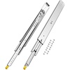 image:imageVEVOR 1 Pair Full Extension Drawer Slides 18 20 22 28 30 32 36 38 40 44 48 52 56 60 in 500 lbs Load Capacity Locking Drawer Slides Ball Bearing with Lock Side Mount Drawer Slide Rail