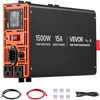 image:imageVEVOR 3000W Sump Pump Battery Backup System LCD Display Auto Switches to Battery Inverter Power for Sump Pump Pure Sine Wave for Basement Protection Emergency and Power Outage Battery Not Include1500W