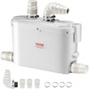 image:imageVEVOR 500W Macerator Pump 29 GPM Flow 26 ft8 m Head Macerator Sewerage Toilet Pump with 4 Water Inlets Waste Water Disposal Upflush Machine for Toilet Basement Shower Sink Laundry Bathtub500W Sink Sewage Pump