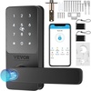 image:imageVEVOR Fingerprint Door Lock Electronic Biometric Deadbolt with Pioneering EasyGrip Design Auto Locking OneTime Code AntiPeeking Password Keyless Entry Door Lock for Home Apartment SilverBlack