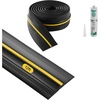 image:imageVEVOR Garage Door Threshold and Bottom Seals Kit 10 FT U ShapeO Ring Universal Garage Door Bottom Seal Weatherstrip PVC Combine with Weatherproof Garage Threshold Seal Strip with Adhesive Black12 Ft