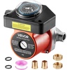image:imageVEVOR Hot Water Recirculating Pump 10 GPM Instant Circulation Circulator Pump System 3Speed Control 013 HP 110120V NPT 34 in to NPT 12 in Adapter Stainless Steel Head for Water HeatersStainless Steel with timer