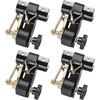 Black Round Tube-4 Pack