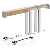 image:imageVEVOR Pocket Door Frame Kit for 2436 in Wide 80 in High Door Pocket Door Kit with TwoWay Soft Close Mechanism Slide Smoothly Quietly Easy to Install Premium Galvanized Steel for Living Room36x84