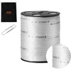 image:imageVEVOR Polyester Pull Tape 12 x 5249 Mule Tape Flat Rope 1250 lbf Tensile Capacity Printed Webbing Cable Pulling Tape for Packaging Gardening Commercial Electrical Conduit Work White318 x 58