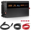 image:imageVEVOR Sump Pump Battery Backup System 1500W Auto Switches to Battery Inverter for Continuous Sump Pump Operation Pure Sine Wave LCD Display for Basement Protection Emergency and Power Outage1500W